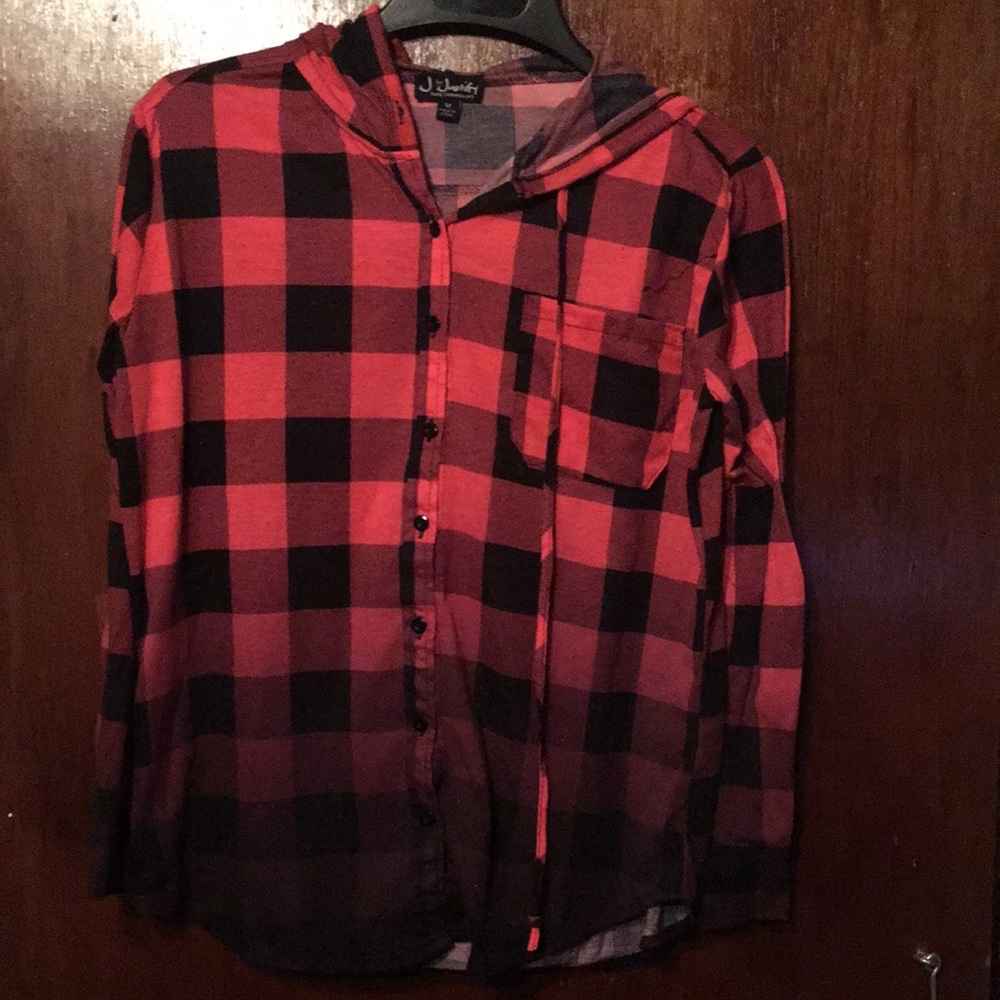 Long sleeve plaid shirt